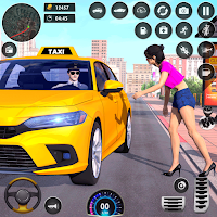 Crazy Taxi Sim: Car Games