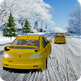 Snow Taxi Driver Racing 2016 icon