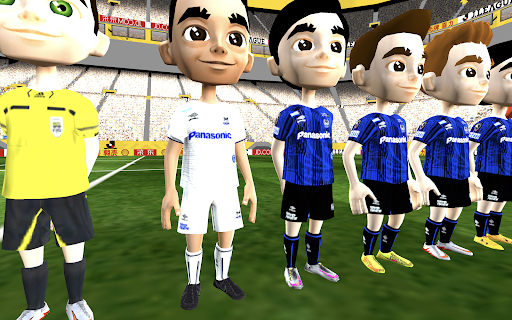 J League Football Game Screen 3