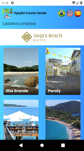Android application Opção Costa Verde screenshort