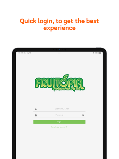 Android application Fruitopia Produce (AUST) P/L screenshort