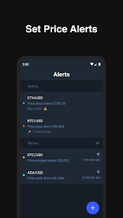 Hodler - Crypto Portfolio Tracker, Actualités, Alertes