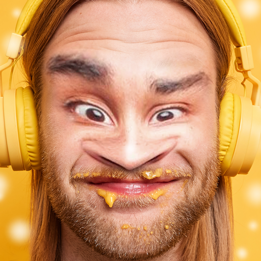 Warp Face Funny Photo Stickers logo