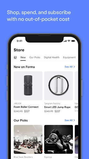 Forma: Flexible Benefit Suite Screen 2