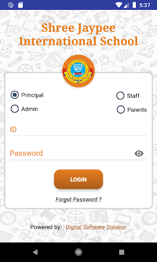 Android application Shree Jaypee School - Auraiya screenshort