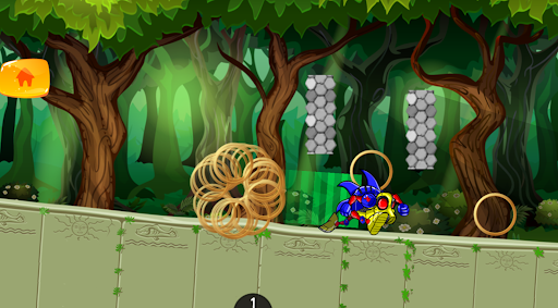 Android application Delta The Hedgehog Adventure screenshort
