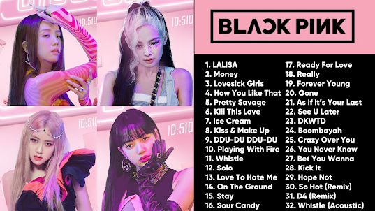 BlackPiink Music K-Pop Offline