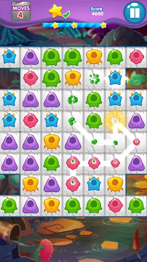 Monster Match 3 Puzzle Game Screen 3