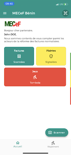 Android application MECeF Benin screenshort