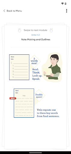IEW Writing Tools Lite Screen 2