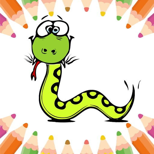 Coloring Pages Anaconda Animal