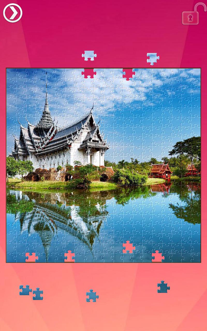 Android application Thailand Jigsaw Puzzles screenshort
