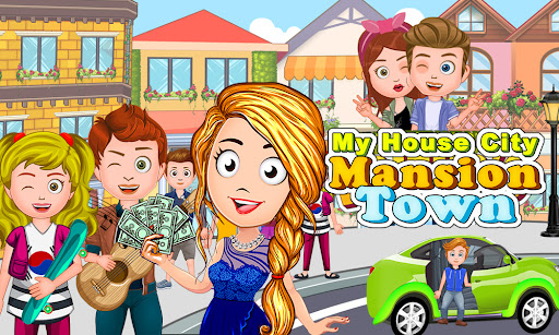Android application My Family Town : Mansion City screenshort