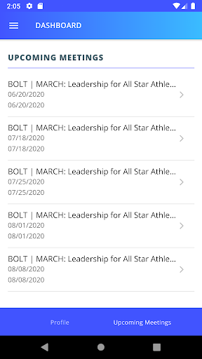 USASF Athlete Screen 2