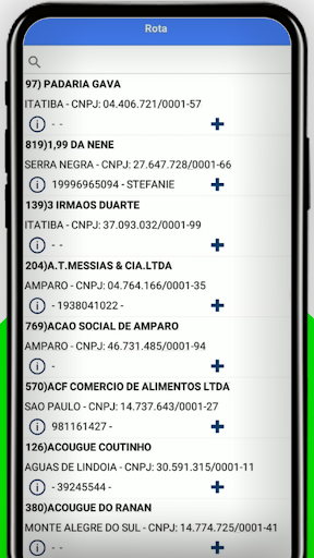 Sistema RAM Força de Vendas Screen 3