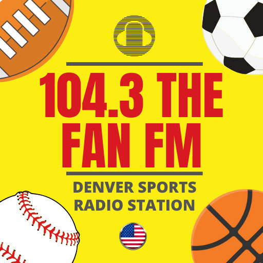 104.3 The Fan Denver KKFN logo