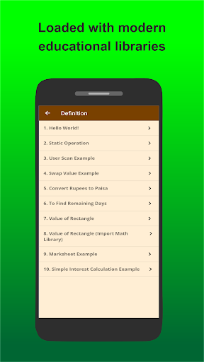 Python Examples Screen 3