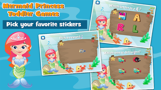 Mermaid Princess Toddler Games 3.20 APK screenshots 8