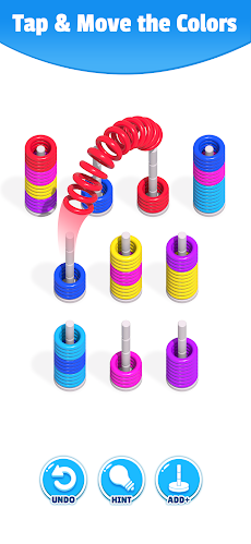 Slinky Sort - Puzzle Gameのおすすめ画像2