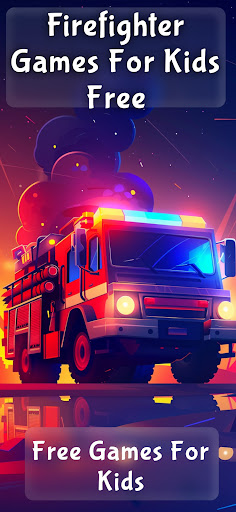 Android application Fun Firefighter Games For Kids screenshort
