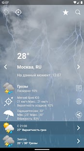 Погода Россия XL ПРО Screenshot