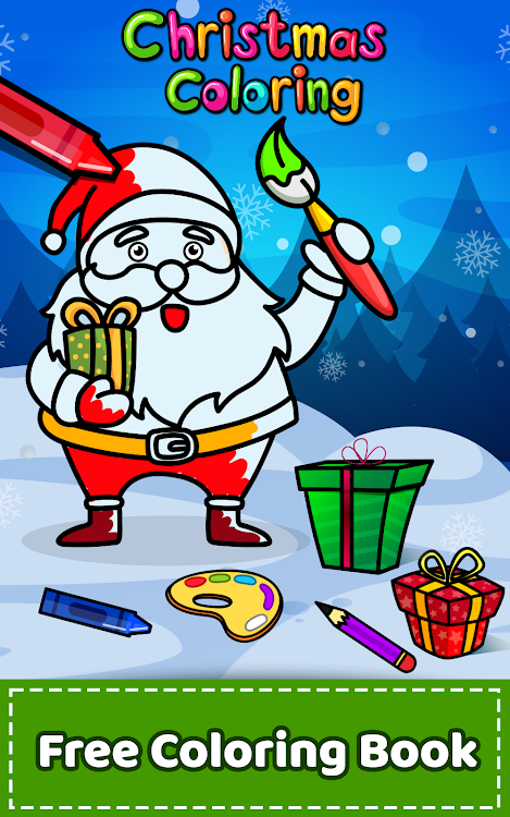 Christmas Coloring Book Games - 3.4 - (Android)