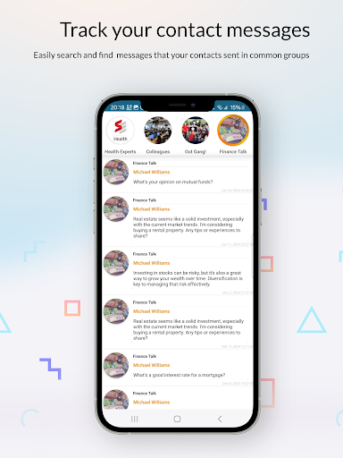 Telegram Contact Tracker Screenshot