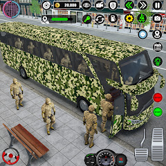 Army Bus Transporter Coach Fun Mod apk أحدث إصدار تنزيل مجاني