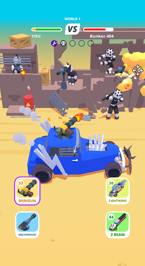 Desert Riders: Car Battle Gameのおすすめ画像4
