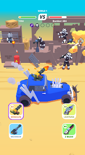 Desert Riders - Trò chơi Chiến đấu trên Xe hơi