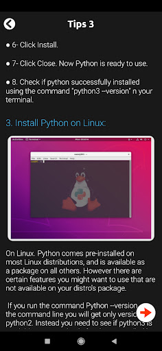 App preview