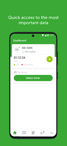 FleetPro® for Drivers Screen 2