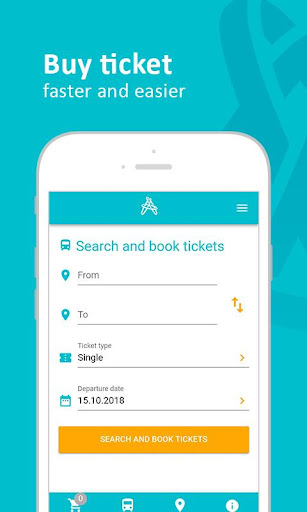 Android application Arriva Croatia screenshort