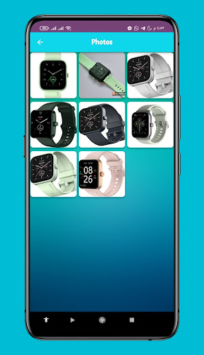 Android application oise ColorFit Caliber Go guide screenshort