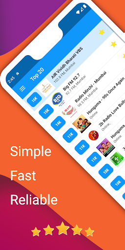 Android application Radio India FM - All India screenshort