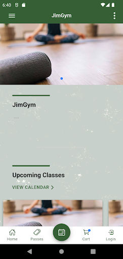 Android application Jim Gym吉姆運動 screenshort