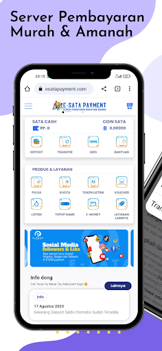 Android application E SATA PAY screenshort