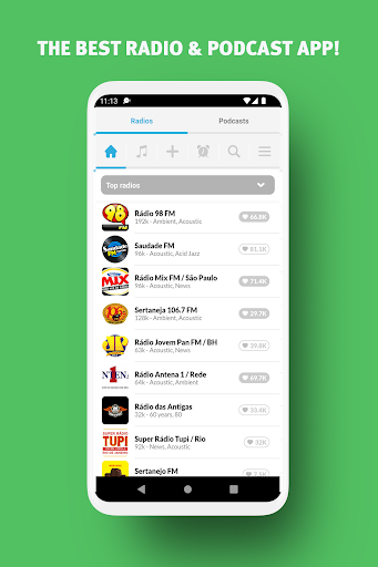 Android application Radio Brazil - Radio FM screenshort