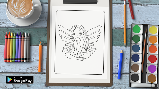 Fairy Coloring Book