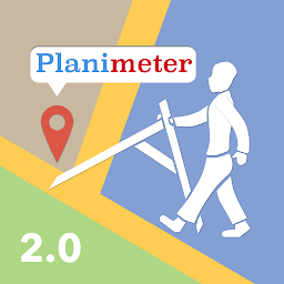 Planimeter GPS area measure ஐகான் படம்