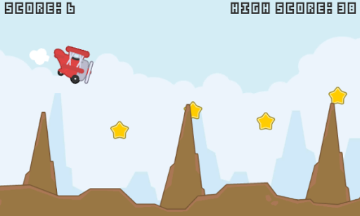 Tap Tap Plane Screen 2