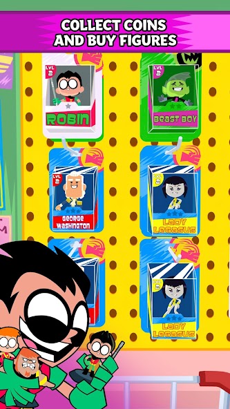 Teeny Titans: Collect & Battle 2.9.9.1 APK + Mod (Patched) for Android