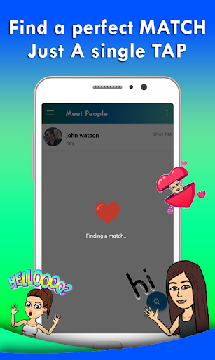 Meet People - Random Chat Screen 3