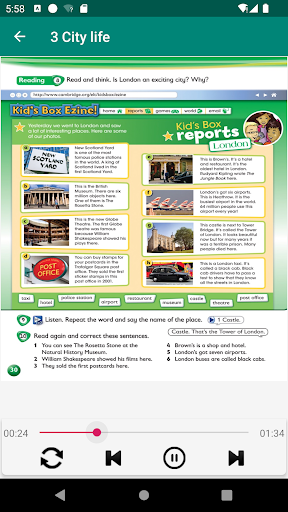 Kids Box 5 -Cambridge English Screen 3
