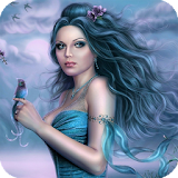 Blue Fairy HD Live Wallpaper icon
