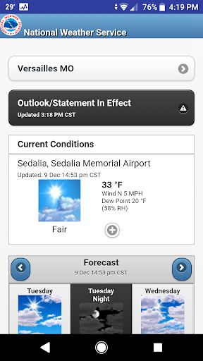 Weather Viewer (Unofficial) Screen 3