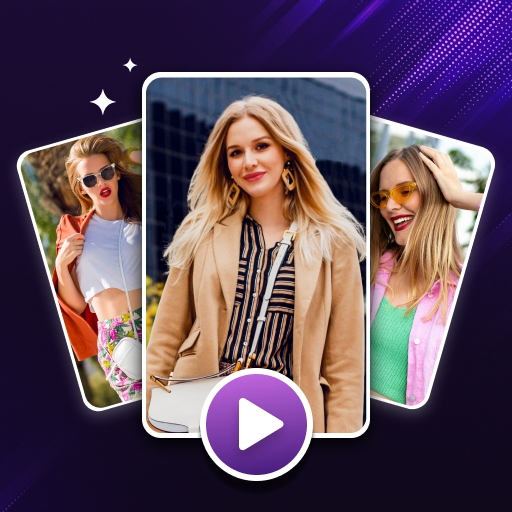 Photo Video Maker with Song logo