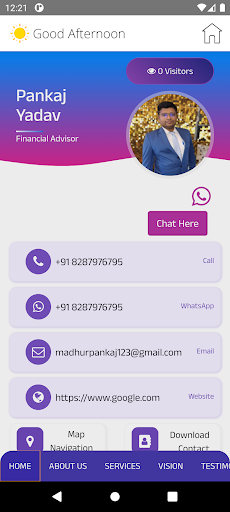 Android application Pankaj Yadav screenshort