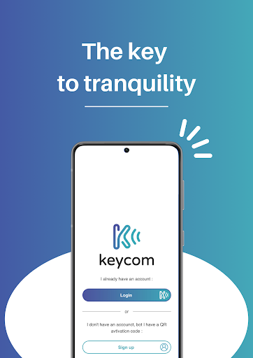 Android application My KeyCom screenshort