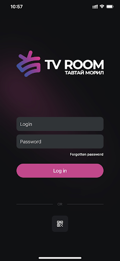 Android application TV Room screenshort